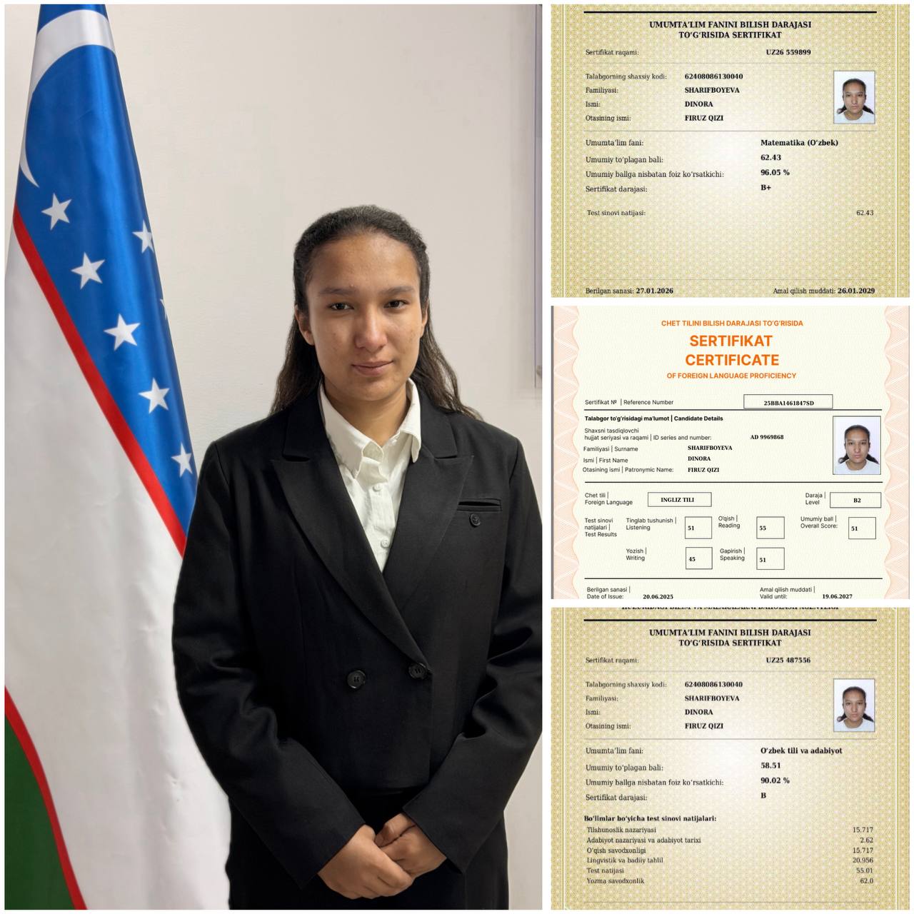 🇺🇿Muhammad al-Xorazmiy nomidagi Toshkent axborot texnologiyalari universiteti Samarqand filiali akademik litseyi 2️⃣0️⃣8️⃣-guruh oʻquvchisi Sharifboyeva Dinora Firuz qizi chet tili va  umumta'lim fan…