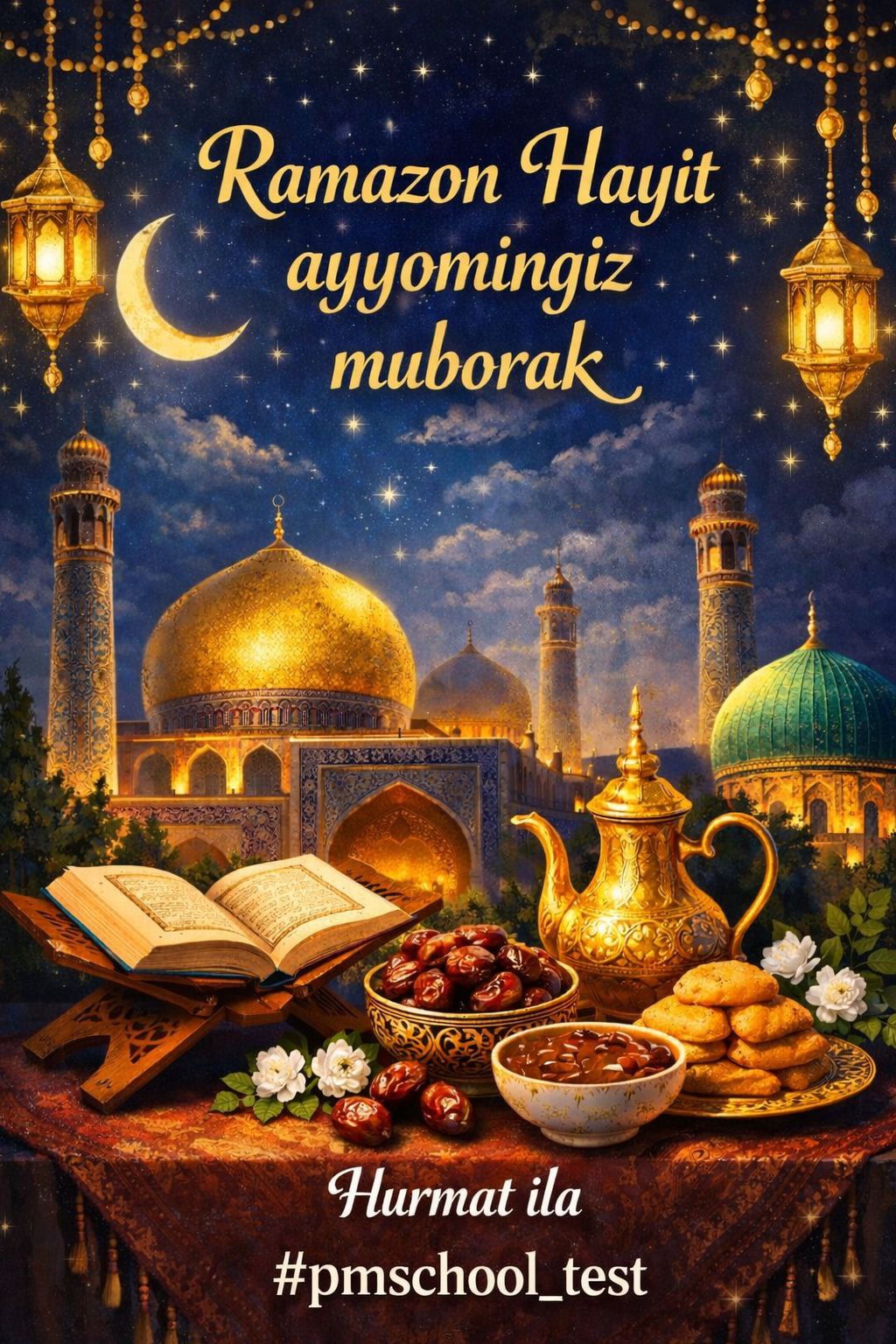 🌙 Ramazon Hayiti muborak bo‘lsin! 🌛