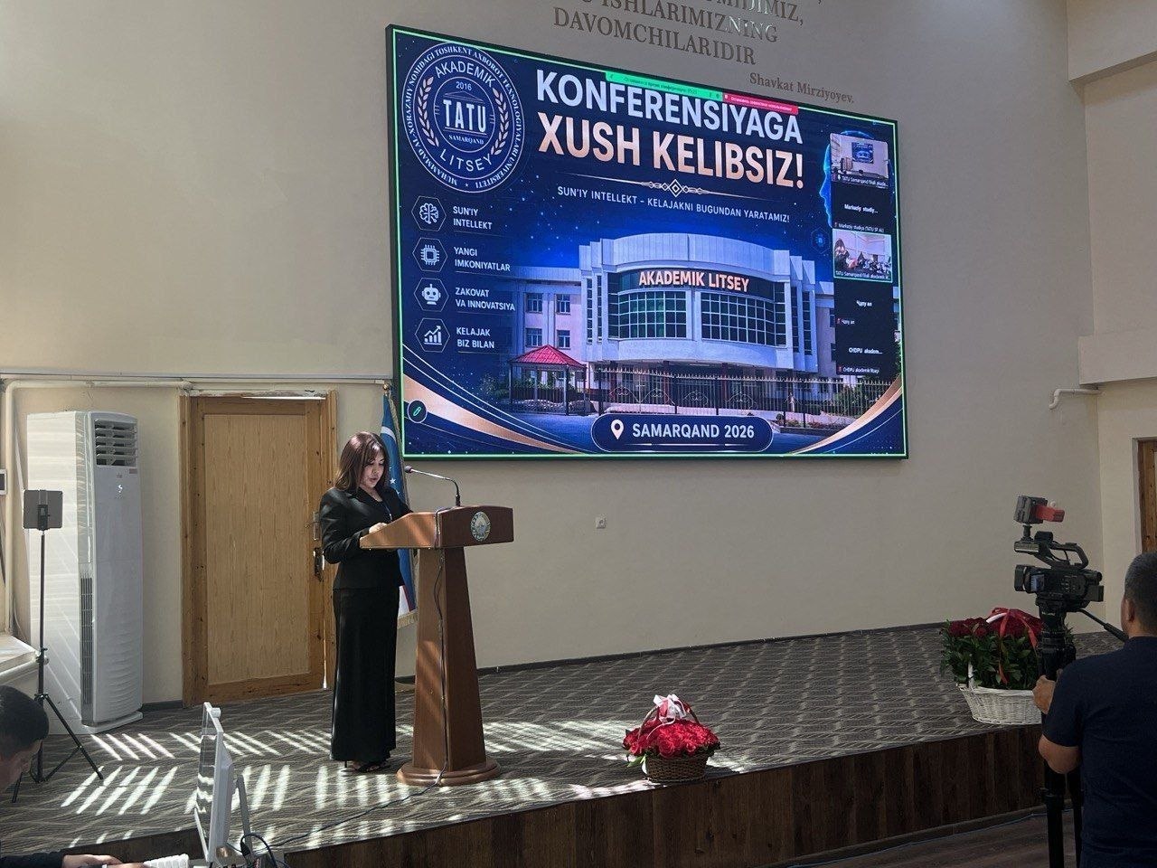 👍Muhammad al-Xorazmiy nomidagi TATU Samarqand filiali akademik litseyida 2026-yil 16-may kuni “Akademik litseylarda raqamli ta’lim texnologiyalari va sun’iy intellektni joriy etish: innovatsiyalar, m…
