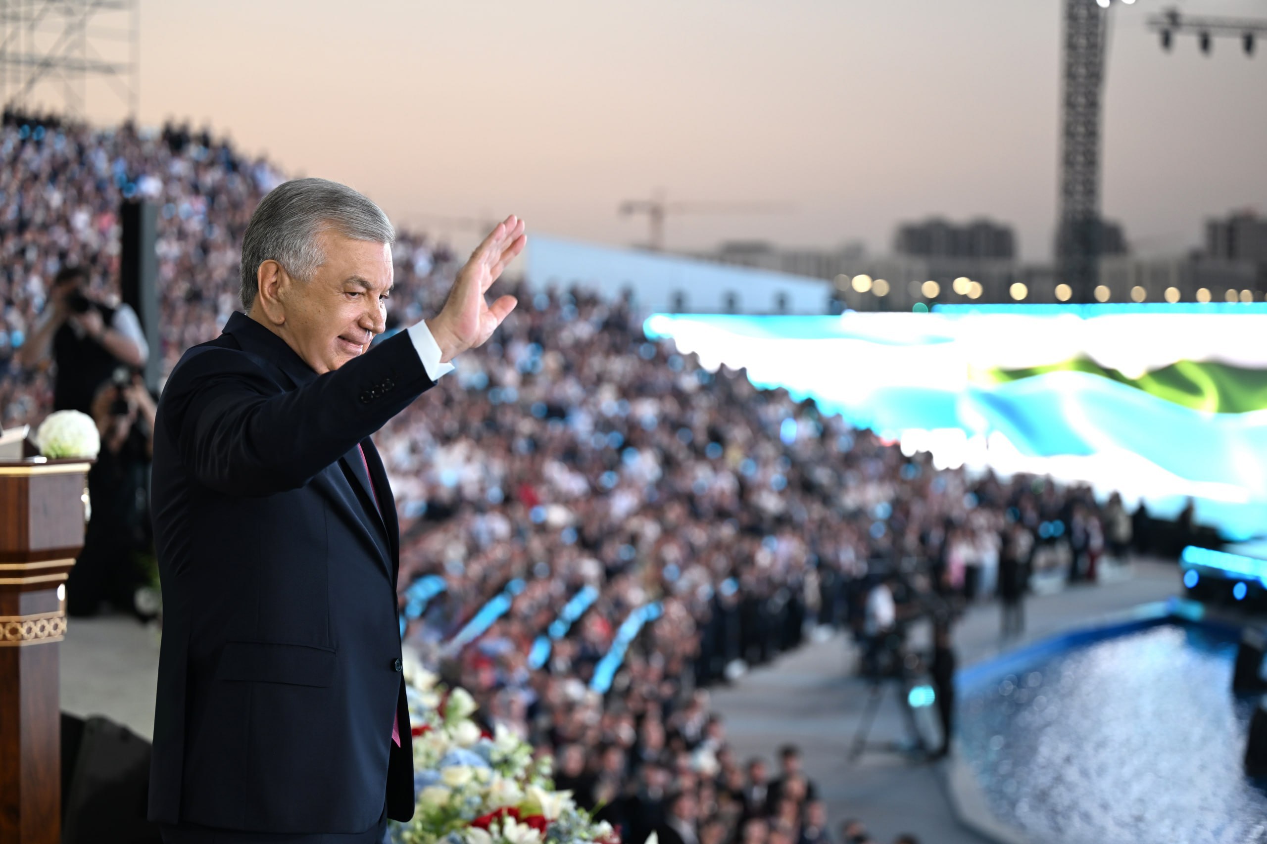 Prezident Shavkat Mirziyoyev nutqini shunday tilaklar bilan yakunladi: