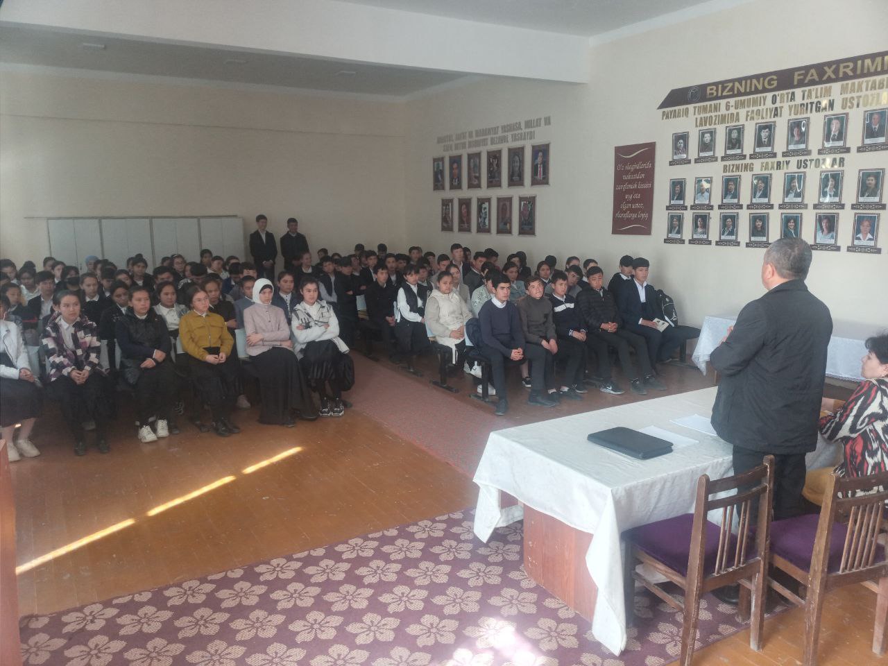 Muhammad al-Xorazmiy nomidagi Toshkent axborot texnologiyalari universiteti Samarqand filiali Akademik litseyi xodimlari tomonidan Samarqand viloyatidagi tuman va shahar makatablarining 9-sinf oʼquvc…