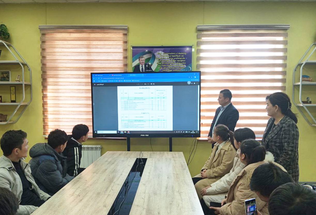 🏛TATU Samarqand filiali qoshidagi akademik litsey o'quvchilari  uchun ochiq eshiklar kuni munosabati bilan TATU Samarqand filialiga tashrif buyurishdi.