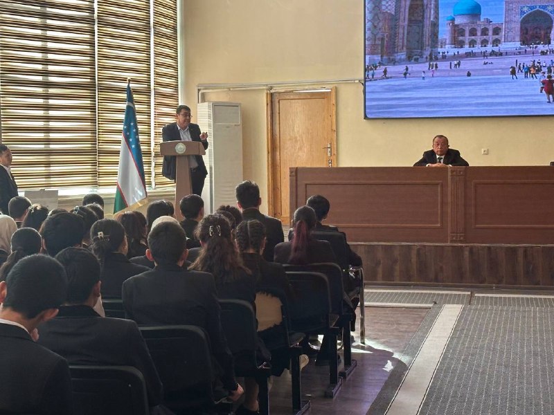 Sharof Rashidov nomidagi Samarqand davlat universiteti 2-son akademik litseyida “18 oktyabrь-Samarqand shahar kuni”ga bagʼishlangan tadbir oʼtkazildi. Unda Samarqand davlat universiteti tarix fani oʼ…